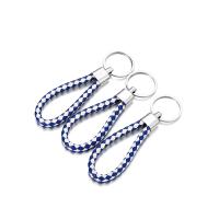 5Pcs Paquete Cuerda De Cuero Tejida Llavero Portátil Organizador De Lanyard Para Llaves De Coche Móvil Teléfono Accesorio - details 1