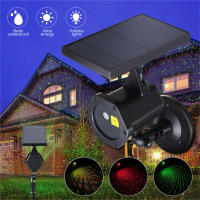 Proyector De Láser LED Inteligente Con Sensor De Movimiento Y Luz Solar Para Exterior Decoración De Jardín Rotativo 360° Impermeable IP65 - details 1