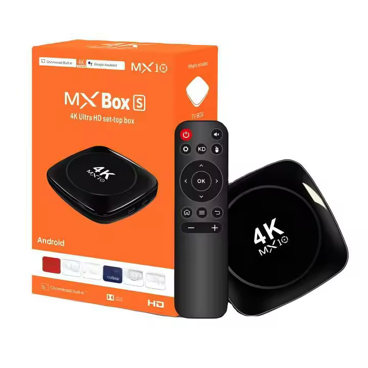 Nuevo Android Tv Box 1GB 8GB Mini Mx10 Smart Tvbox 2 4g Wifi RK3228 decodificador de cuatro núcleos 4K Smart TV BOX WIFI de doble banda - 1