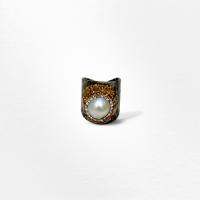 Anillo Boho Chic Vintage - Ajustable para Todos tus Looks - Estilo Hippie con Textura Diamante - Joyería Versátil Playa/Ciudad - details 15