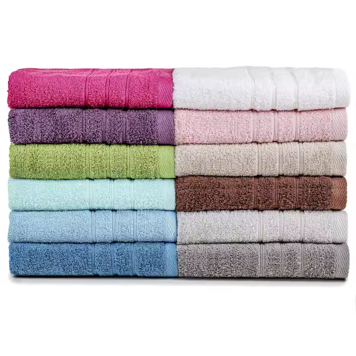 CASTMA GARANTIA DE ALTA CALIDAD - Juego de Toallas de Rizo de Algodón 100% 400grs/m2 para Lavabo, Tocador, Ducha y Baño en Varios Colores y Packs - 1
