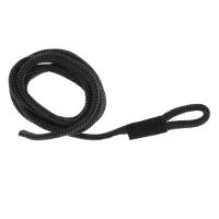 Cuerda De Anclaje Marítimo Negra Resistente Al Estiramiento Para Botes Pontones Barco Doble Tejido Cuerda De Anclaje Marítimo Con Ojo De Buey Accesorios Náuticos Para Kayak Y Botes Pontones - details 2