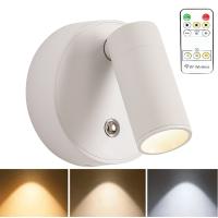 Lámpara De Pared LED Táctil Sin Cable Con Control Remoto Y Recarga USB Luz Magnética Para Dormitorio Cocina Y Comedor Estilo Moderno - details 10