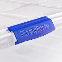 Plastic Forte Caja de Almacenaje 9 Litros Transparente Caja de ordenación de plástico, Contenedor de almacenamiento - details 3