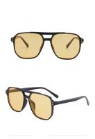 Gafas De Sol Vintage Unisex Grandes Cuadradas Marcas Diseñador Lente Negro UV400 Para Hombre Y Mujer Gafas De Moda Para Ciclismo - details 7
