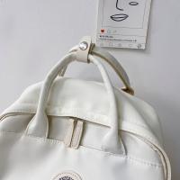 Mochila Negra Para Mujer Aophlola Impermeable De Nylon Bolso De Viaje Empresarial Portátil Con Zíper Y Bolsillos Internos - details 20