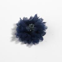 10PCS Flores Artificiales De Tela 4CM 1.5" Para Vestido Boda Bouquet Joyería Accesorios Broche Producción Ropa Hecho En China Zhejiang - details 9