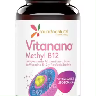 Mundo Natural Vitanano Methyl B12 Liposomado 30 Cápsulas - 1
