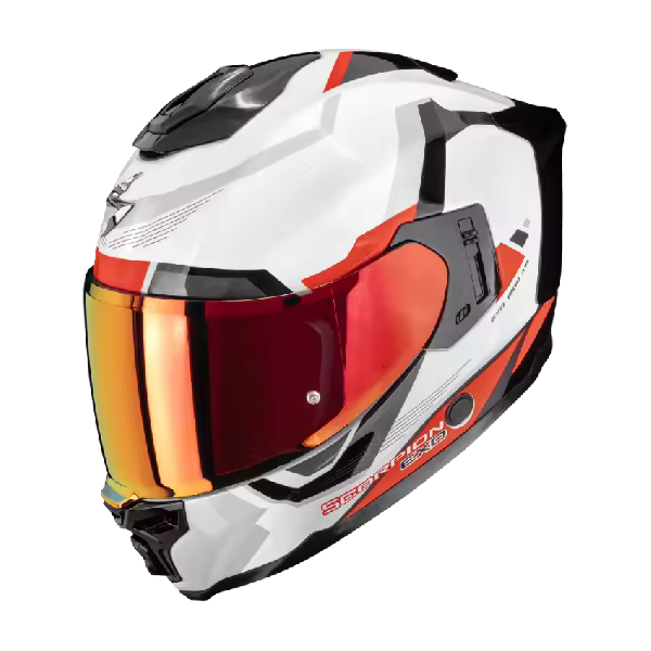Casco Integral Scorpion EXO-1500 Air Arena White Red - 1