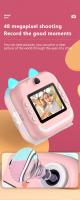 Cámara Digital Infantil Q5 Impresora Inalámbrica De 32G TF Video Juguete Educativo Para Niños Y Niñas Regalo Con Cámara Y Impresora Inkless - details 6