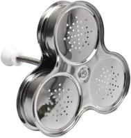 &; Ganando huevos escalfados de vapor 3 bastidores de acero inoxidable (Plata) - details 1
