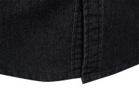 Camisa De Lino Elástico AIOPESON Para Hombre Cuello En V Manga Larga Estilo Vaquero Calidad Superior Ropa Casual De Corte Slim - details 20