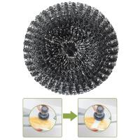 Kit De Limpieza Para Cocina Con Cepillo De Acero Para Eliminar Oxydación En Sartenes Y Ollas Cepillo De Escarabajo De Plástico Para Metal Herramienta De Limpieza Para Cocina - details 3