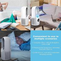 Mini Home Bladeless Electric Fan Moisturizing Low Noise Small Mist Fan Birthday Gift - details 0