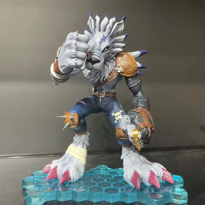 Figura De Acción Digimon Adventure Garurumon Megahouse PVC Modelo Estatua Coleccionable Muñeco Juguete Regalo Para Adolescentes Y Adultos - 1