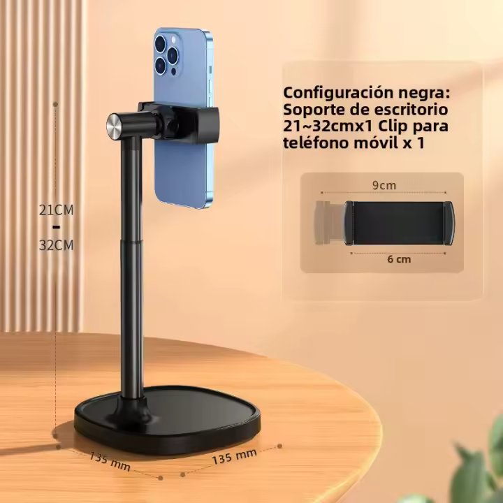 Soporte De Teléfono Móvil MoZhao Con Succión Magnética Para Escritorio Ajuste De Elevación Magsafe Compatible Con iPhone 12/13/14 Promax TikTOK Universal - 1