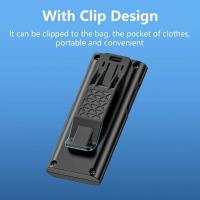 Linterna LED COB Mini De Llave EDC Recargable USB Para Pesca Senderismo Reparación Distancia De Iluminación < 50 M Material ABS - details 5
