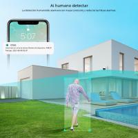 Cámara IP 8MP 4K WiFi Exterior HD 5MP Vigilancia Sin Cable Cámara PTZ AI Tracking Seguridad Cam H.265 Onvif ICsee Doméstico Cámara De Vigilancia - details 4