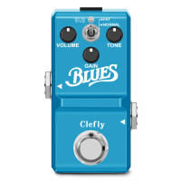 Pedal De Efectos De Guitarra Clefly Super Mini Nano Blues Mood Overdrive Estilo Blues 2 Modos Normal/Fat True Bypass Caja De Metal Completa - details 1