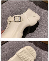 Sandalias De Playa Para Mujer Moda Verano Plataforma Alta Antideslizante Resistentes Al Desgaste Tacón Alto Zapatillas De Jardín - details 9