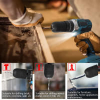 1500w 13 MM 650 nm taladro eléctrico sin cepillo destornillador sin cuerda impacta la herramienta eléctrica de la batería de iones de litio para la fabricación de baterías de 18v, - details 4