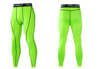 Pantalones De Entrenamiento De Compresión Para Hombres Ropa Deportiva Quick Dry Leggings Para Correr Y Ejercicios Fitness Con Cierre Elástico - details 8