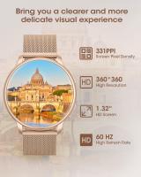 Reloj inteligente con Bluetooth para hombre y Mujer, pulsera con Dial personalizado, control de pacpo cardiaco, Llamadas, para Android y IOS, 2023 - details 4