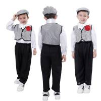 Kebedo Moda Infantil Disfraz Chulapo Traje Elegante Típico Madrileño, Manolo, Majo Tradicional San Isidro de laS fiestas populares de Madrid Eventos, Bailes para niños, Bebes 1-12 Años - details 0