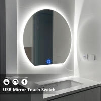 Luces LED COB USB 5V Para Espejo De Maquillaje Y Mesa De Vestir Sensor Táctil Dimmer Iluminación Trasera Para Baño Y Dormitorio - details 0