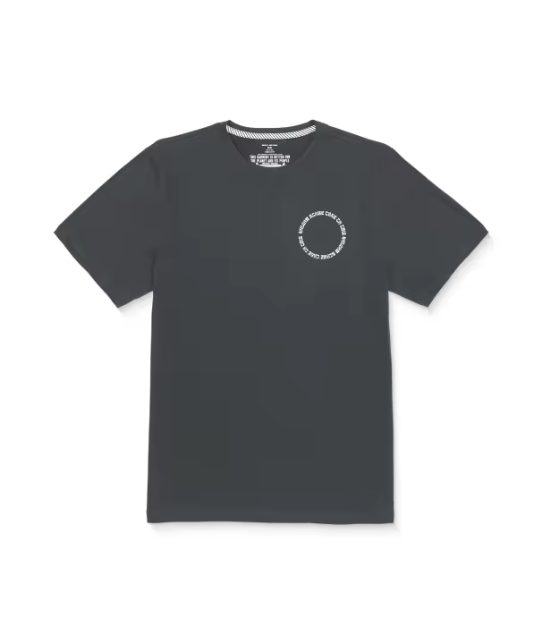 Camiseta de manga corta Volcom Cylinderz - Stealth - 1