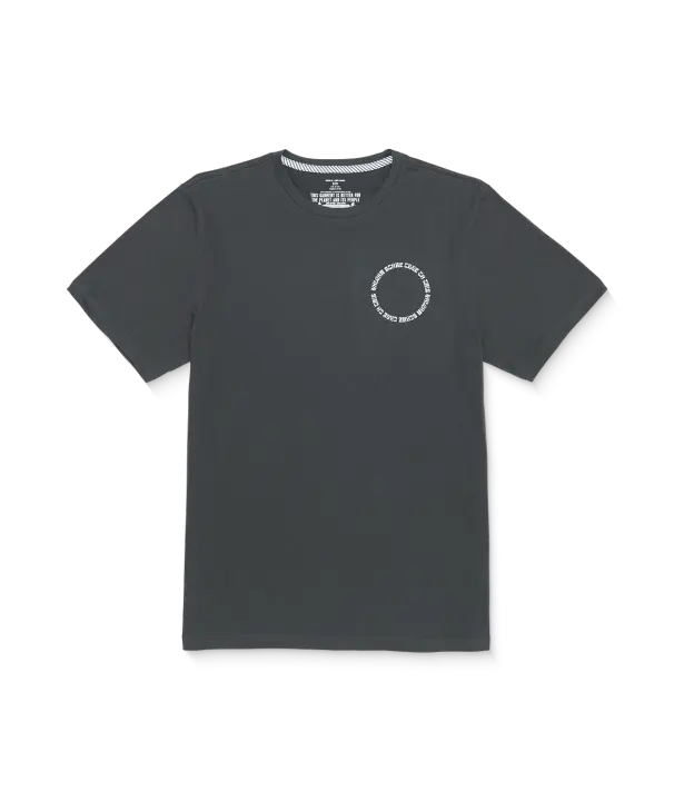 Camiseta de manga corta Volcom Cylinderz - Stealth - 1