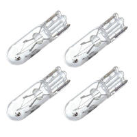 10pcs Lámparas Halógenas T5 12v 1.2w W2W Blanco Para Iluminación De Tablero Y Instrumentos De Coche Luz Interior Automática Para Estilización Del Vehículo - details 2