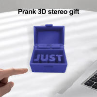Caja De Broma Divertida Just in Case Regalo Gag Caja De Chiste Juguete De Broma Reutilizable Organizador De Joyas Pequeño Con Palabras Extrañas - details 5