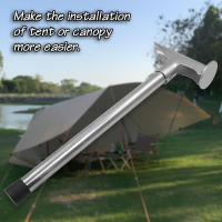 Martillo Multifuncional Para Camping Ligero De Acero Accesorio De Tenda Para Exteriores Y Glamping Equipo De Camping - details 7