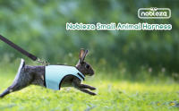 Nobleza - Conejito Mink Pequeño Animal Pechera con Cordón Hebilla Ajustable Chaleco de Malla Transpirable - details 1