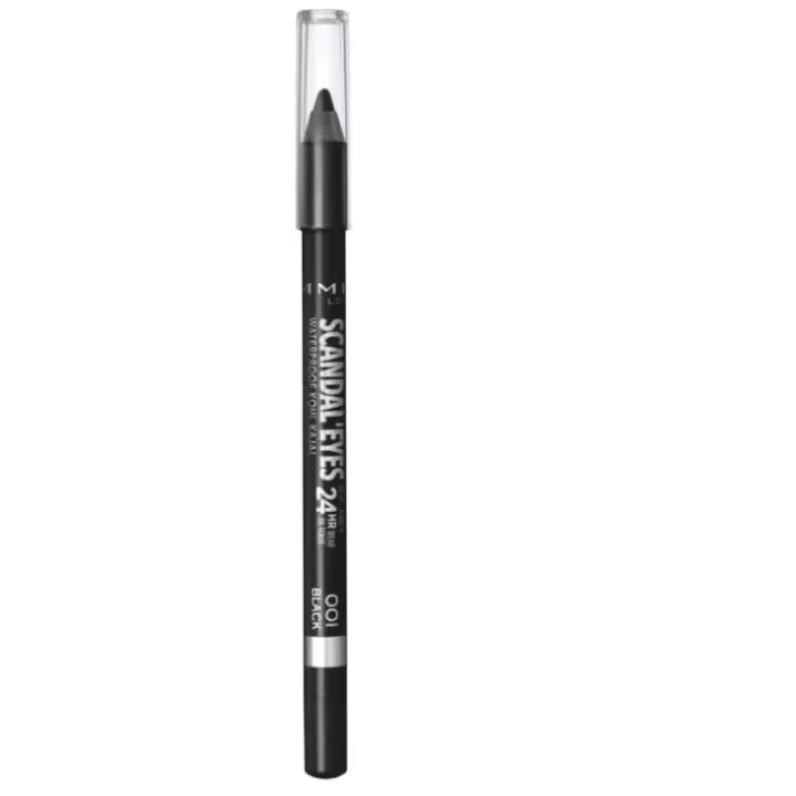 Rimmel London Scandaleyes Waterproof Khol Kajal Liners Tono 1 - 1.3g  - 1 unidad - 1