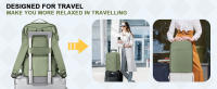 Mochila De Viaje Casual De Nylon Pèrdida De Equipaje Aprobada Por Ryanair Mochila De Portátil Ligera Tamaño De Banda De Mano Para El Aeropuerto - details 4