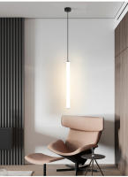 Lámpara Colgante LED De Estilo Minimalista 360° Para Sala De Estar Comedor Dormitorio Oficina Iluminación Ceilinadora Con Soporte Para Montaje En Casa - details 9