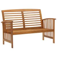vidaXL Juego de muebles de jardín 2 piezas madera maciza de acacia - details 3