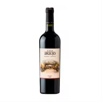 Vino argentino Casa Araujo Malbec. Pack x 3 unidades - 1