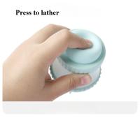 Cepillo De Baño Para Perros Y Gatos Con Dispensador De Shampoo Masajeador De Silicona Para Mascotas Herramienta De Limpieza Para Perra Cachorro Accesorios Para Perros - details 14