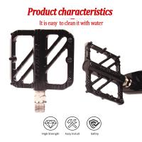 Pedales De Bicicleta BUCKLOS R36 Con Rodamientos Sellados Plataforma Plana Antideslizante Para BMX Y Ciclismo Accesorios De Bicicleta De Aluminio Ultraligero - details 7