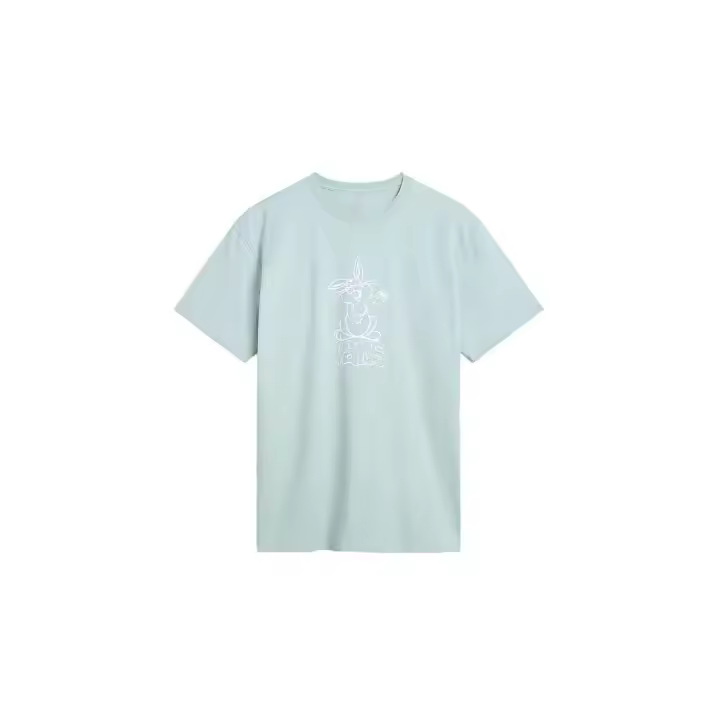 Camiseta Hombre Vans Crazy Eddy Verde Agua - 1