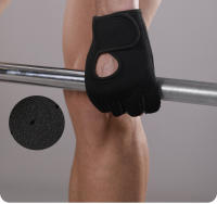 Guantes De Fitness Para Hombre Y Mujer Mitad De La Mano Antideslizantes Transpirables Para Ciclismo Y Levantamiento De Pesas Absorbedores De Impacto - details 1
