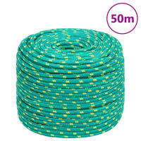 vidaXL Cuerda de barco polipropileno 6 mm 50 m cuerda Color Amarillo,  Blanco y azul,  orange y mas - details 4