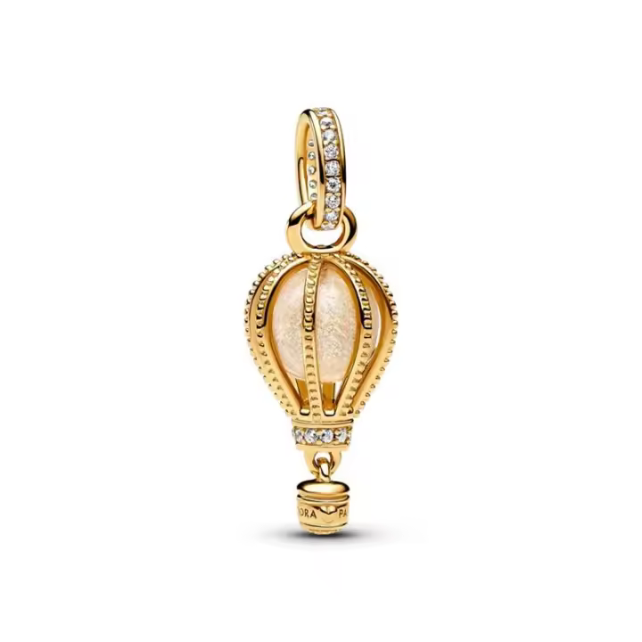Charm Colgante Pandora Globo Aerostático Transparente Brillante 769434C01 - 1