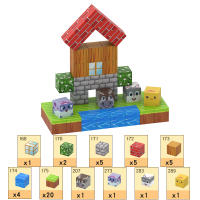 Bloques De Construcción Magnéticos 3D My World Para Niños Y Niñas Juguetes Educativos DIY Tamaño Grande Material Plástico ABS Regalos Para Halloween Y Navidad - details 2