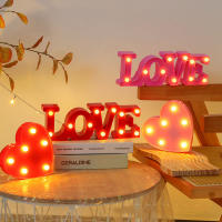 Lámpara LED De Corazón Para Bodas Y Fiestas Románticas Luz Nocturna Roja Y Rosa Decoración Para El Hogar Regalo De San Valentín - details 1