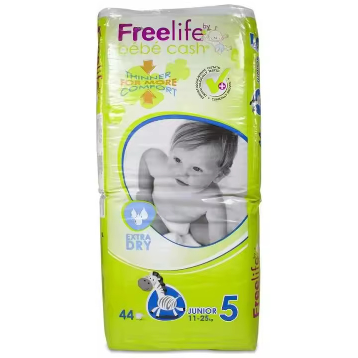 Freelife Bebecash Junior Pañales Bebés Talla 5 42Uds - 1