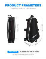 Bolsa Impermeable Para Moto Yamaha T7 Tenere700 2019-2022 Barra De Choque Del Motor Almacenamiento De Viaje Herramientas - details 3